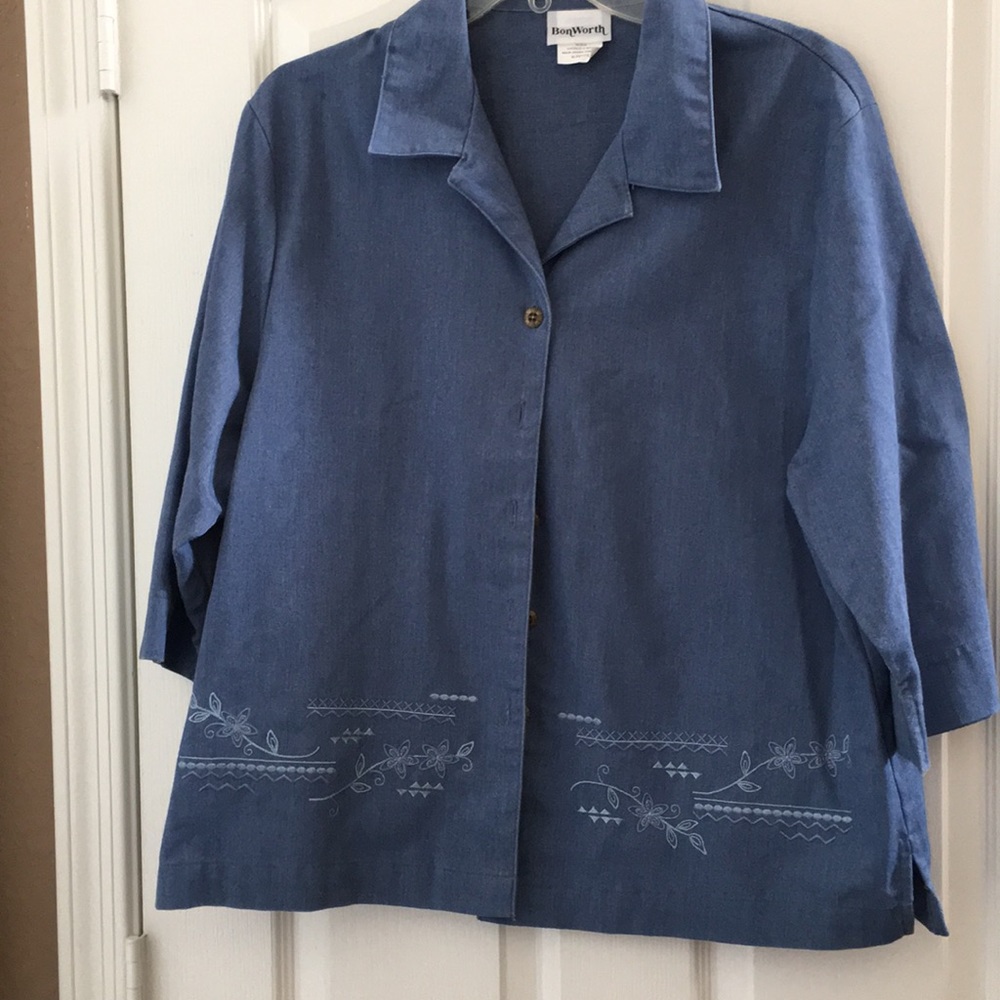 FINAL MARKDOWN Ladies' Bon Worth Blouse (M Petite)